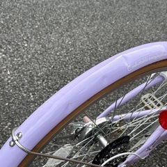 子供用自転車子供用自転車24インチ　中古品　引取のみ　6段変速の画像