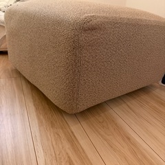 無印良品　オットマン　ソファ
の画像
