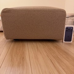 無印良品　オットマン　ソファ
の画像