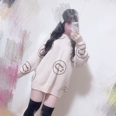 ニットワンピの画像