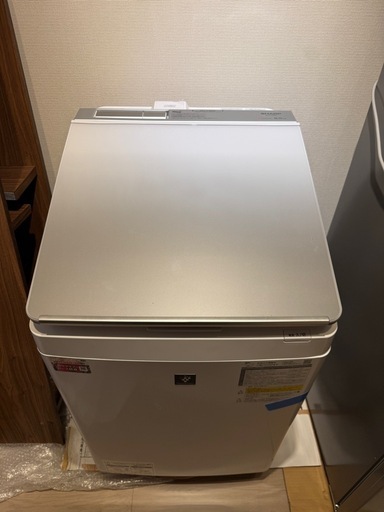 SHARP（シャープ）全自動洗濯乾燥機 ES-PW8G-S（2023年製）8kg