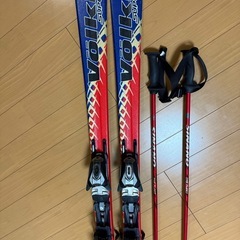 フォルクルVölkl Supersportスキー板&ストック！
の画像