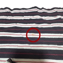 【バーバリー】レディース ストライプ 長袖Tシャツ Mサイズの画像