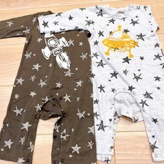 長袖ロンパース 6着セットの画像