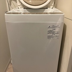 東芝　6㎏全自動洗濯機の画像