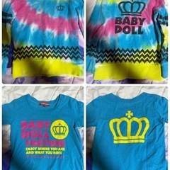 ベビードール子供服まとめ売り 90cm ＋95cm 秋冬服の画像