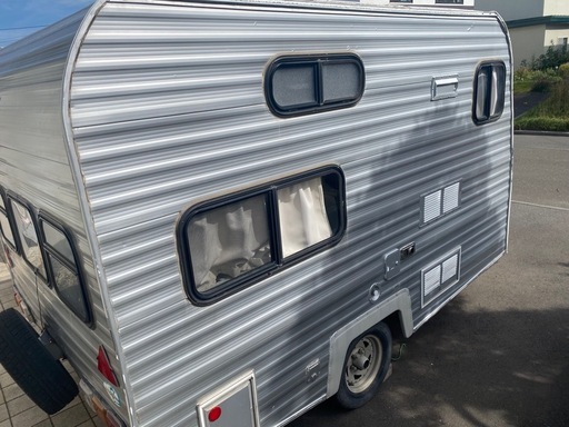 札幌発　キャンピングトレーラー　〜　インディアナ　シャドウクルーザー　ＴＲ−４　平成9年登録　車検　令和9年8月  (牽引免許は必要ありません)
