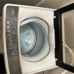 【美品】AQUA 全自動洗濯機 AQW-G5PJ（5kg） の画像