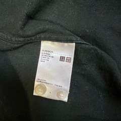 UNIQLO U ネイビー ボタンアップシャツ Mの画像