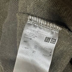 UNIQLO U クルーネックスウェット Lサイズ グレー系の画像