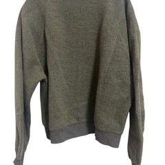 UNIQLO U クルーネックスウェット Lサイズ グレー系の画像