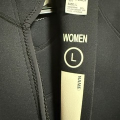 ★新品未使用★ZEAK(ジーク)ウエットスーツ womanえるLサイズの画像