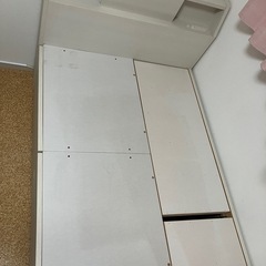 ニトリ　ベッドフレーム（シングル）の画像