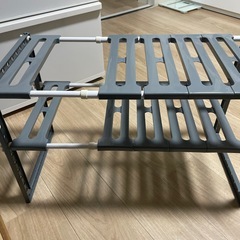 キッチンシンク下 収納ラックの画像