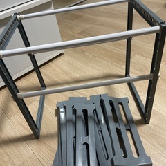 キッチンシンク下 収納ラックの画像