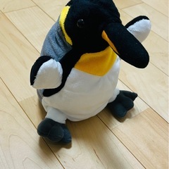 ペンギン パペット ぬいぐるみ 人形 水族館 美品 おもちゃ 海の生き物 ベビーの画像