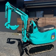 KOMATSU PC01 コマツ ミニユンボの画像