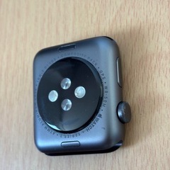 Apple Watch Series3 42mm GPS スペースグレイ 初期化済み バッテリー最大容量95%以上 美品の画像