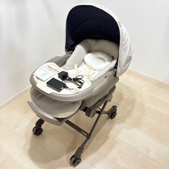 ネムリラ コードレス AUTO SWING ハイローチェアの画像