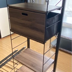 突っ張り壁面収納Nポルダ(幅40cm)の画像