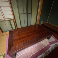 座卓 ローテーブル 和家具 木製 和室 座敷机 座卓テーブルの画像