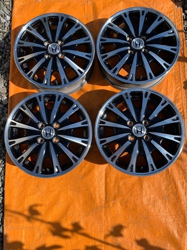 【美品】10/26まで値引ホンダNBOX  JF1 ターボ専用15インチ純正ホイール