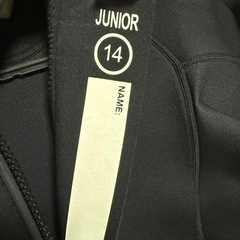 ★新品未使用★ZEAK(ジーク)ウエットスーツ junior（ジュニア）14号サイズの画像