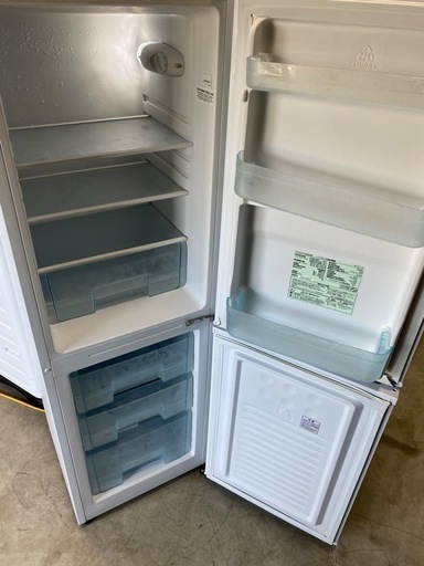 NO B573🌈福岡市内配送設置無料✨🌈AF162-W 冷蔵庫 ホワイト [162L /2