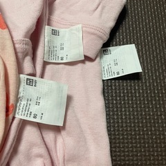 ロンパース　カバーオール　長袖　80　ユニクロ　薄手　秋　の画像
