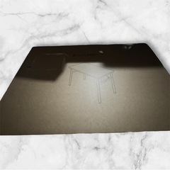 【新品未使用】折りたたみデスク デスク パソコンデスク 机 折り畳み 幅80cm×奥行50cmの画像