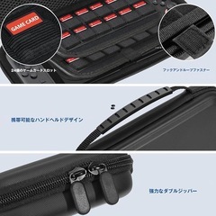 Switch 2 (2025年対応) キャリーケース - 大容量、多機能収納バッグの画像