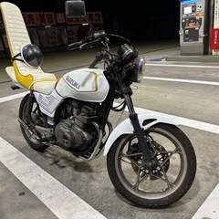 GSX250E 国内　ゴキ　カスタム　全塗装　低走行　即乗り　自賠責付きの画像
