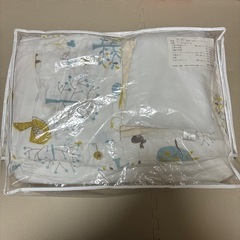 ベビー布団セット ミニ  60×90 敷布団 掛布団 洗える ガーゼ 日本製  2重ガーゼ マットレス 綿100% 和晒し 洗える セット 赤ちゃん ベビー ベビーベッド 新生児 出産準備 北欧の画像