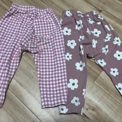 micorrid✨UNIQLO✨GU✨女の子パンツ✨ズボン4着セット✨の画像