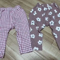 micorrid✨UNIQLO✨GU✨女の子パンツ✨ズボン4着セット✨の画像