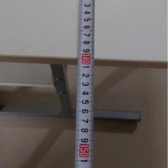 最終値下げ！16日まで 新品同様　白テーブルの画像