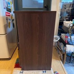 キッチンカウンター　国産 COMTE（コンテ）NA 下台60ウォールナット無垢材の画像