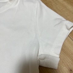 GU✨SNS人気✨今年購入✨ショート丈Tシャツ✨ミニT✨の画像
