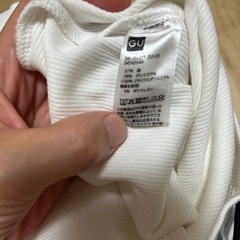 GU✨SNS人気✨今年購入✨ショート丈Tシャツ✨ミニT✨の画像