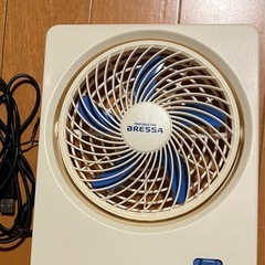 ブレッサ　ポータブルファン　卓上扇風機の画像