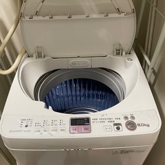 SHARP シャープ　洗濯機　6.0kg　　の画像