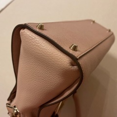 FURLA フルラ 2way ハンドバッグ ピンクベージュ 保存袋付きの画像