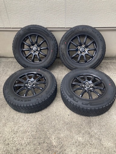 【中古】アルファード40系用　スタッドレスタイヤ　ホイールセット