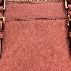MICHAEL KORS ピンクハンドバッグの画像