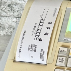 CASIO「TE-340」電子レジスターの画像