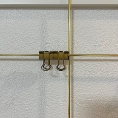 IKEA 壁掛けボード(ゴールド)ミールへーデンの画像