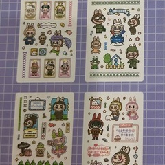 ラブブステッカーの画像