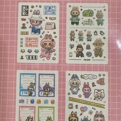 ラブブステッカーの画像