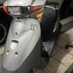 スズキ　レッツ2 実働　ベース車両　大阪　配達可能　バッテリー新品の画像