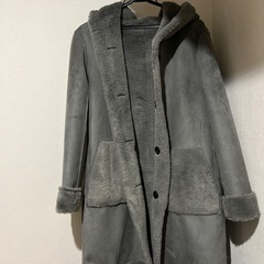 美品！コムサイズム　ロングコート　7号の画像